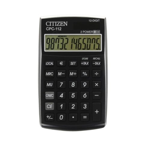 KALKULATOR CITIZEN CPC-112BKWB CZARNY